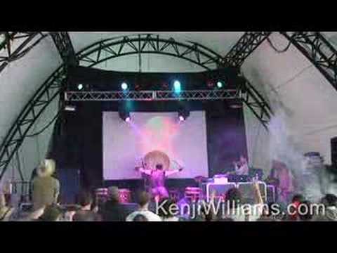 Kenji Williams Live at Glastonbury Festival, UK