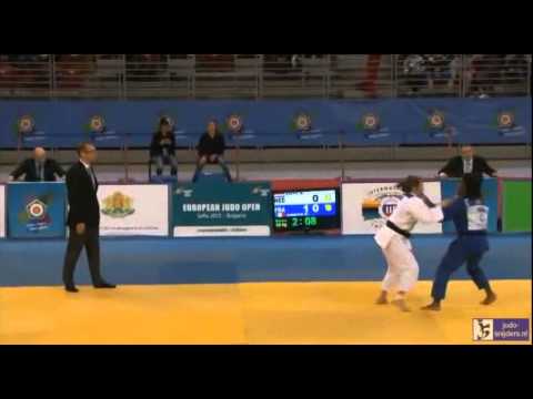 Judo 2015 European Open Sofia: Ente (NED) - Gneto (FRA) [-52kg] bronze