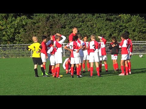 Voor aanvang DOVO JO13-1 - UVV JO13-1