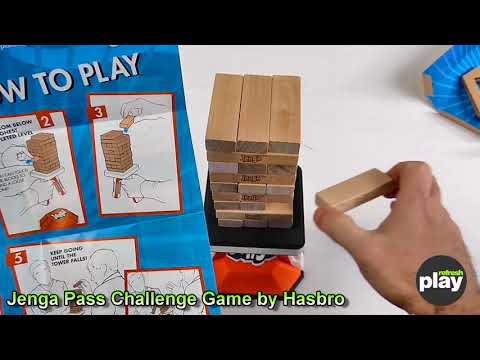 Jenga Pass Challenge by Hasbro Unboxed & Explained!