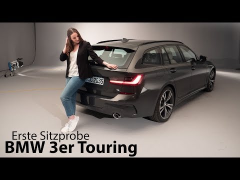 World premiere of the BMW 3 Series Touring (G21): exclusive test drive in the new sports station ...