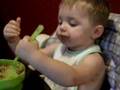 Gabe Eating With A Fork