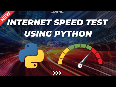 Check Internet Speed Using Python Python Programming Coding Students