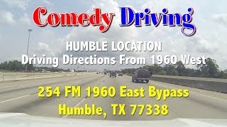 preview picture of video 'Defensive Driving Texas Humble Driving Directions from 1960 West'