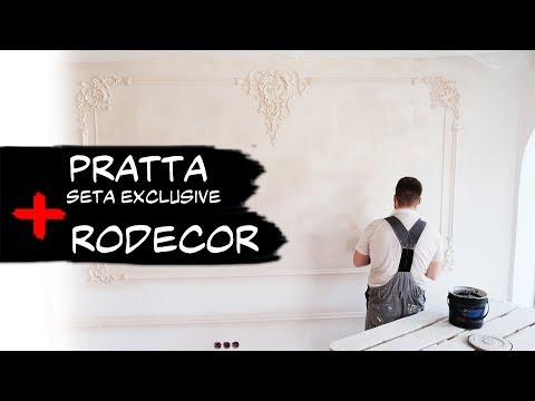 RoDecor и Pratta Seta Exclusive - декоративная бомба. Декоративная штукатурка с венецианским муаром.