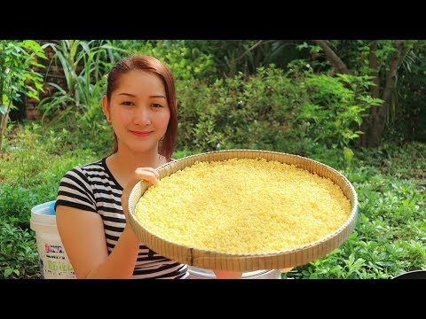 Yummy Mung Bean Dessert - Mung Bean With Cakwe Delicious Dessert - Cooking With Sros Video