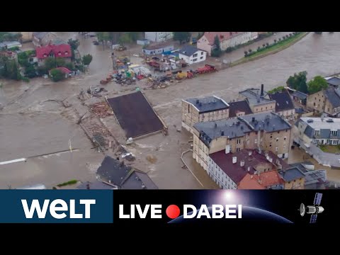 HOCHWASSER: Dammbruch-Drama! Evakuierung in Polen wegen Flutwelle | WELT LIVE DABEI