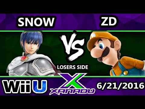 S@X 155 - INC | Snow (Marth) Vs. ZD (Luigi) SSB4 Losers Bracket - Smash Wii U - Smash 4