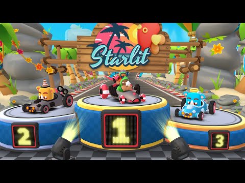 Starlit Kart Racing Video