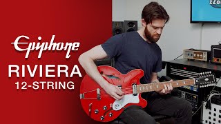 Video thumbnail for Epiphone Riviera 12-String Demo | zZounds by zZounds