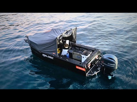 2 Days Alone Catching My Own Food from Ocean ( + NIGHT DIVE )