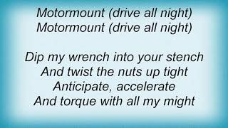 Anvil - Motormount Lyrics