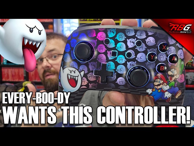 Vídeo relacionado con PowerA Enhanced Wireless Controller for Nintendo Switch with Lumectra - Peek-A-Boo