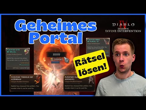 Diablo 4 Guide: Unique Essenzen Rätsel lösen - Geheimes Portal & Mythic Funken Loot