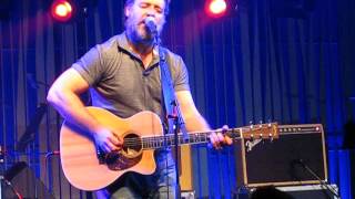 Russel Crowe playing on guitar and singing in Reykjavik, Iceland, August 18. 2012