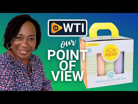 Sun Squad Washable Sidewalk Chalk Sets - WTI product video review