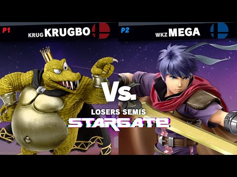 Stargate #10 | Krugbo (King K. Rool) vs Mega (Ike) Losers Semis
