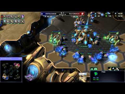 DIMAGA vs Duckdeok   LB   Game 2   WCS Saison 2   Starcraft 2
