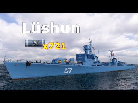 World of WarShips Lüshun - 5 Kills 226K Damage