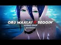 Oru Maalai X Beggin 7ymphony Edit Audio