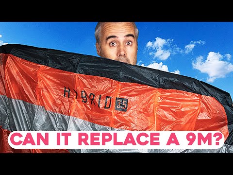 Could this 3.5m Flysurfer Hybrid Kite be the Answer to Your Riding Needs?
