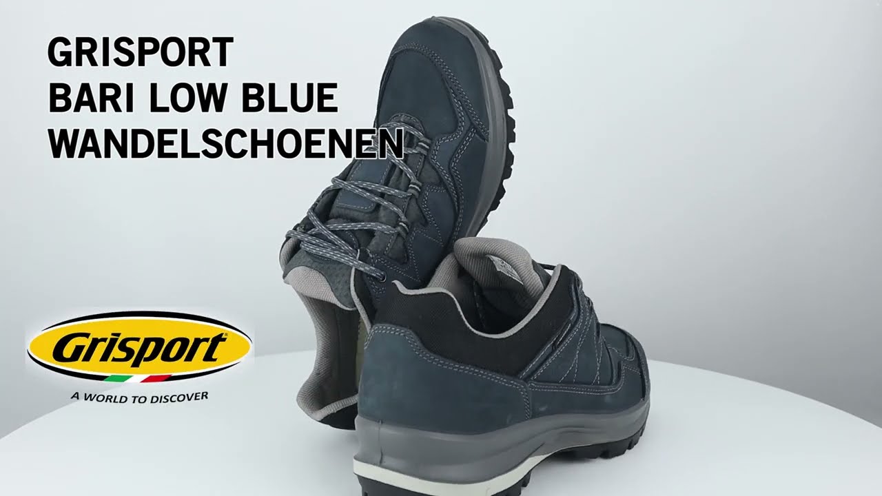 Bari Low Blue Wandelschoenen Dames