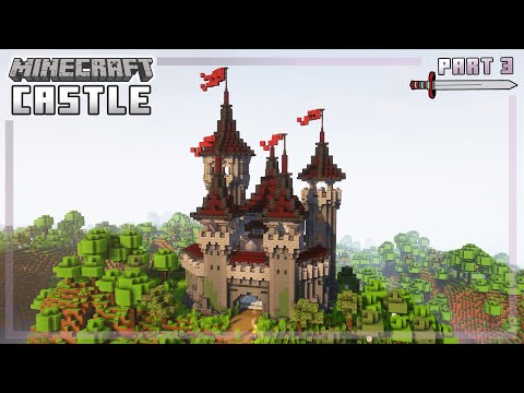 Minecraft: How to Build a Medieval Castle - [Tutorial 3/4]