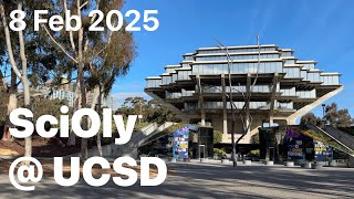 2025 UCSD Science Olympiad Invitational Vlog