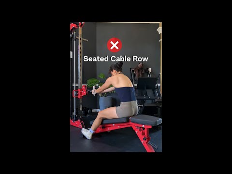 Seated Cable Row Tips: