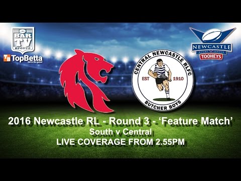 2016 Newcastle RL - Round 3 - Feature Match - South v Central