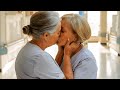 Older Nurses Over 50 In Love Lesbian Kissing Video