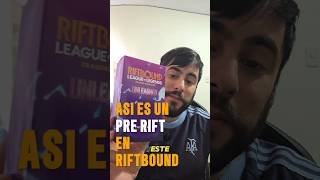 Asi es un Pre-Rift de Riftbound Unleashed #riftbound #tcg #leagueoflegends @riftbound