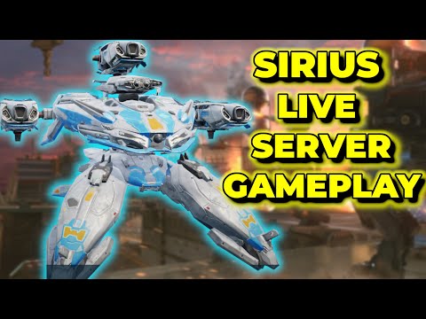 WR - New Sirius Evora Titan Gameplay In The Live Server | War Robots