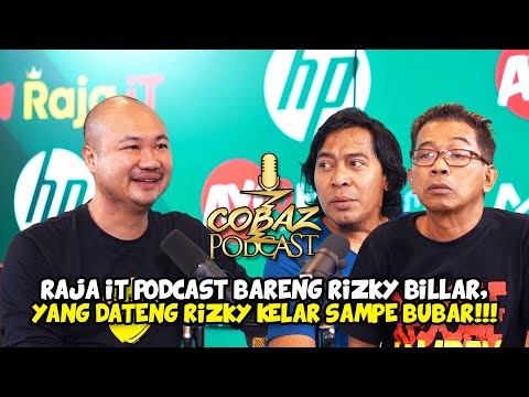 KING OF IT wants to PODCAST in KOMENG & RIZKY BILLAR, who came RIZKY KELAR