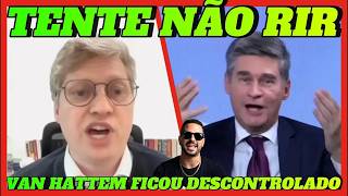 PIPERNO DETONA VAN HATTEM NO DEBOCHE, BOLSONARlSTA SURTA E É AMASSADO NO FINAL!!!
