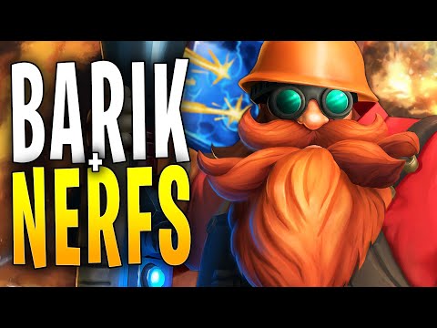 BARIK NERF SERVER BUFF! | Paladins Gameplay