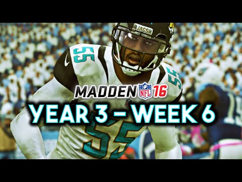 Madden 16 Jaguars Connected Franchise Year 3 - Week 6 @ Titans - Ep.49