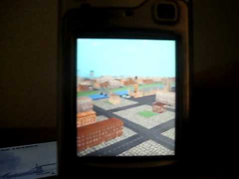 Iphone VS Nokia N80 - Defend London - IPhone 3D game