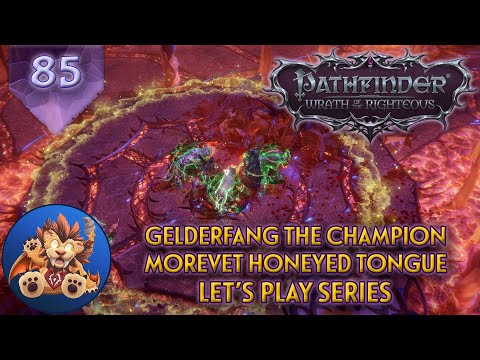 Pathfinder WotR - Defeating Gelderfang - Morevet Honeyed Tongue - Lets Play EP85