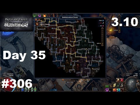Day 35 - Delving to 840 Delve Depth & Some of my Guardian Leveling - 306
