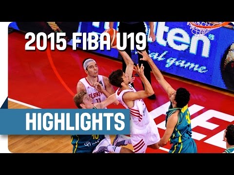 Turkey v Australia - Quarter-Final Game Highlights - 2015 FIBA U19 World Championship