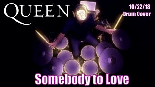 Queen - Somebody to Love - Drum Cover (4K) (W/FX)