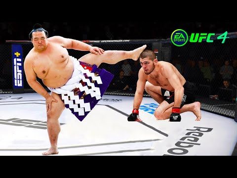 UFC4 Khabib vs Sumo Master EA Sports UFC 4 - Epic Fighting
