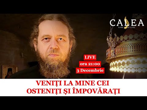 🔴 LIVE #210 - VENIȚI LA MINE CEI  OSTENIȚI ȘI ÎMPOVĂRAȚI | PĂRINTELE RĂZVAN IONESCU