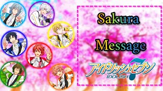 🌸Sakura Message🌸//by Idolish7//(Romaji/Arabic/English)