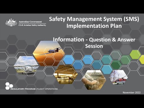 Safety Management System (SMS) Implementation Plan_Question and Answer session