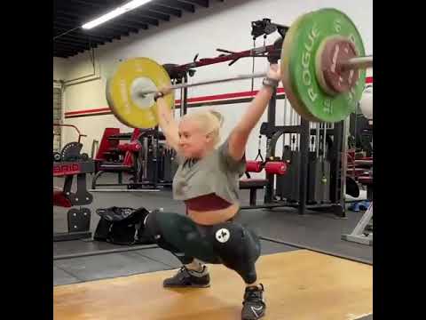 80 kg Snatch by @ hunterelam #Snatch #speed #strength - Olympic Weightlifting Training