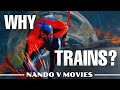 Superheroes LOVE Trains