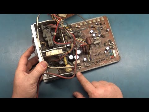 19" Kortek/Imperial KT-1420A Arcade Monitor Chassis Repair - Blowing F601 Fuse & Width Issues