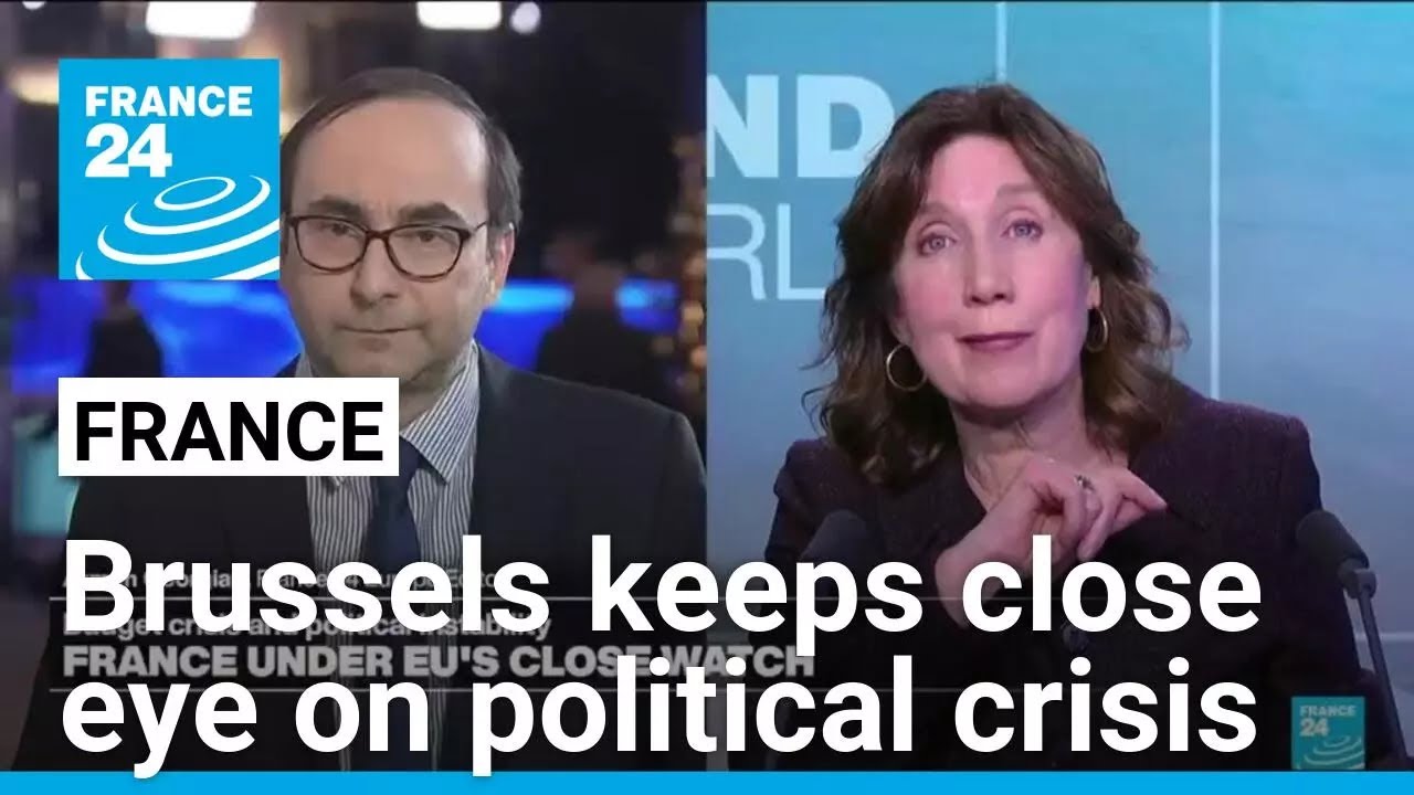 French political crisis under close watch in Brussels • FRANCE 24 English